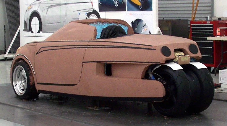 Clay modeling for the GT3