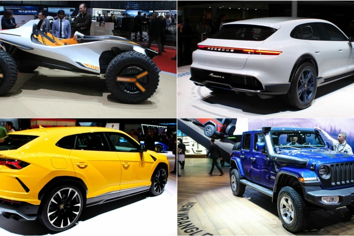 There are plenty of adventurous buggies, wagons, SUVs and more at the 2018 Geneva Motor Show