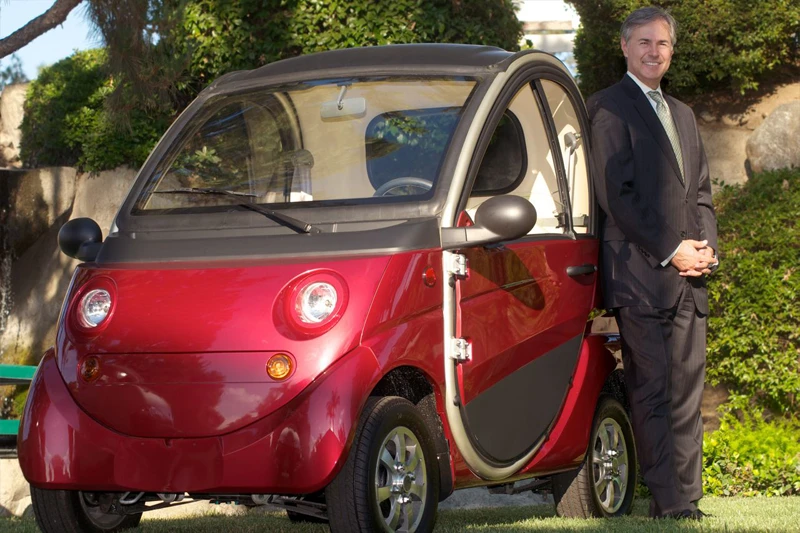 The eco-E has a 3.1kW motor powered by a 48-volt absorbed glass mat battery