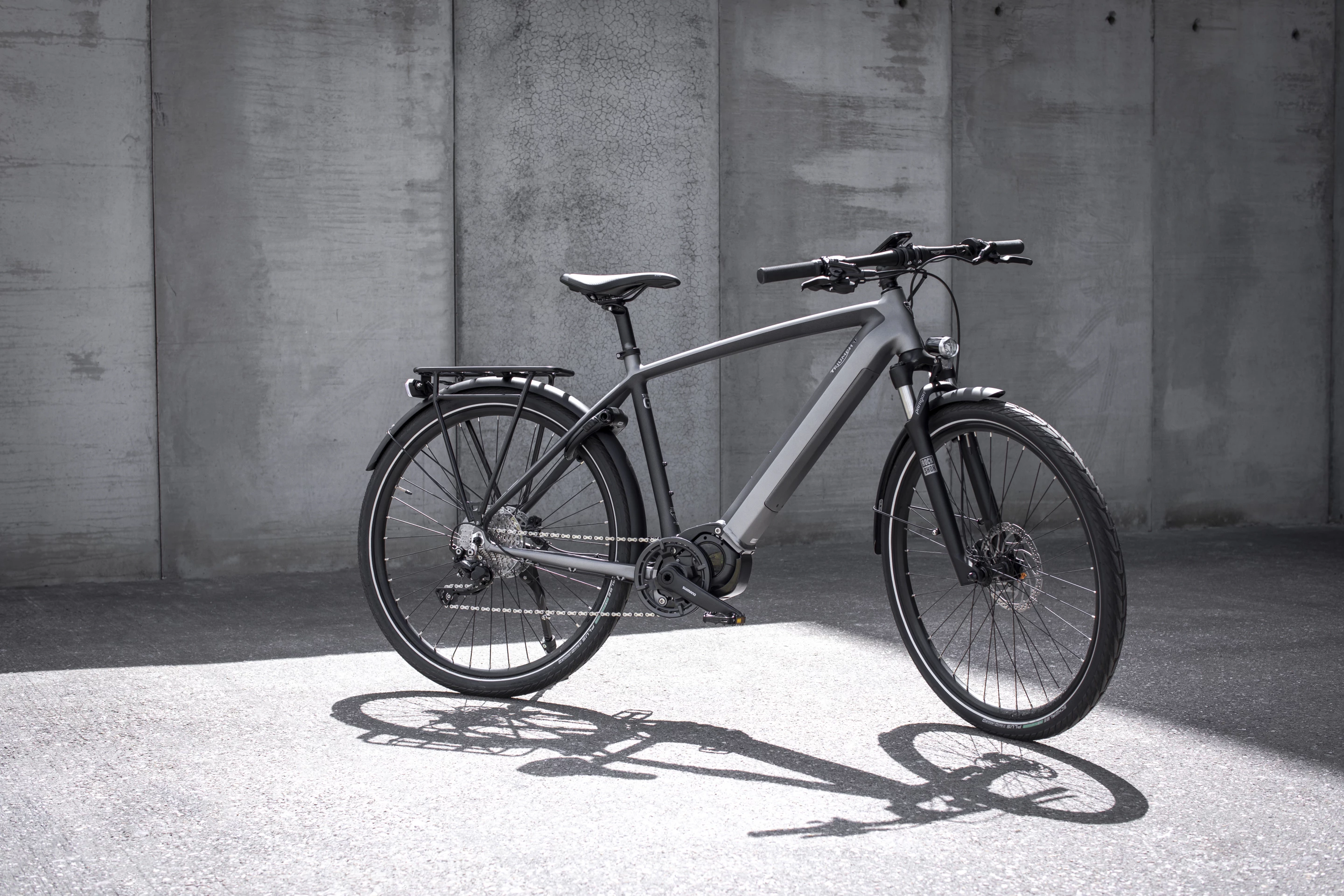 The stylish but pricey Trekker GT is the first ebike from Triumph Motorcycles