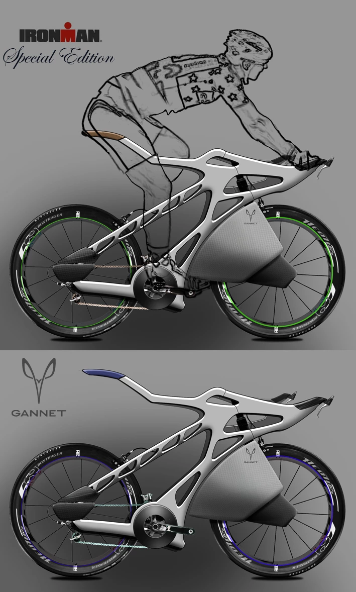 Gannet Design's re-imagining of the bicycle