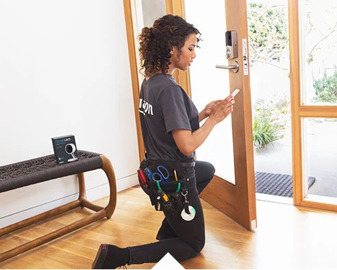 Once a compatible smart lock and Amazon Cloud Cam security camera are installed, the dedicated Amazon Key smartphone app handles the rest