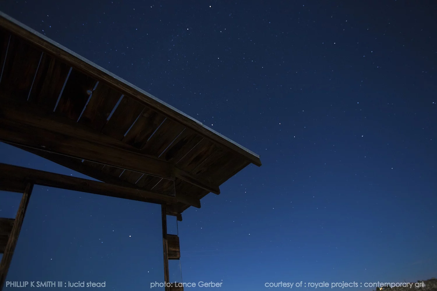 As the day progresses, the lights change colour (Photo: Lance Gerber/royale projects : contemporary art)