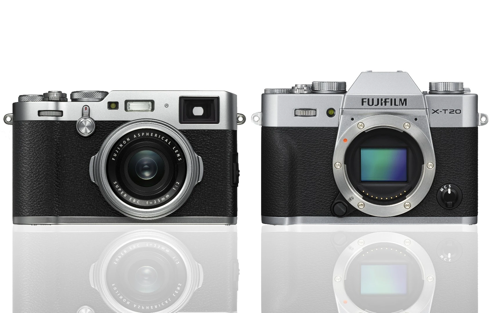 Fujifilm has announced two new X-Series cameras with the X100F and X-T20