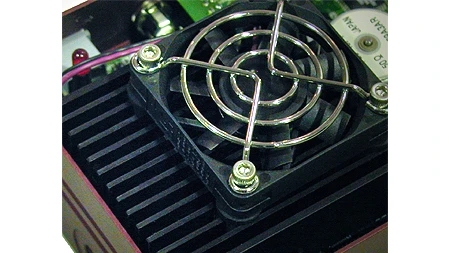 The SBIG ST-8300C/M cameras have fans for thermoelectric cooling to maintain the CCD's sensitivity and linear response