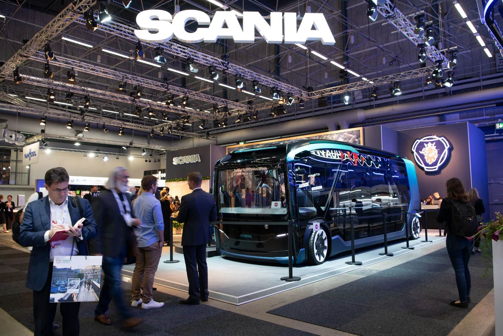 Scania debuted the NXT bus concept this week at the UITP Global Public Transport Summit in Stockholm, Sweden