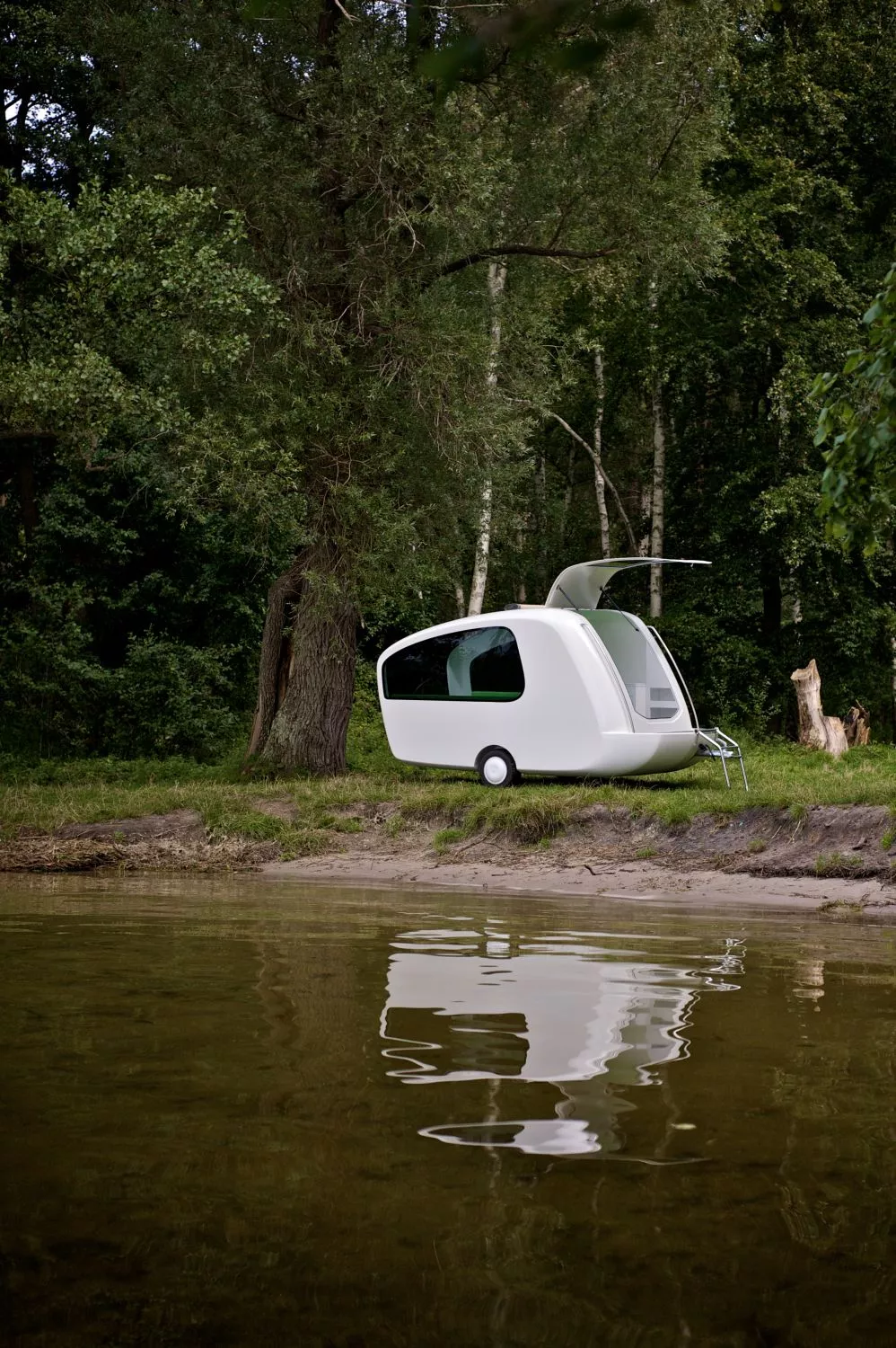 Sealander's prototype has been built and successfully tested on the road and on the water