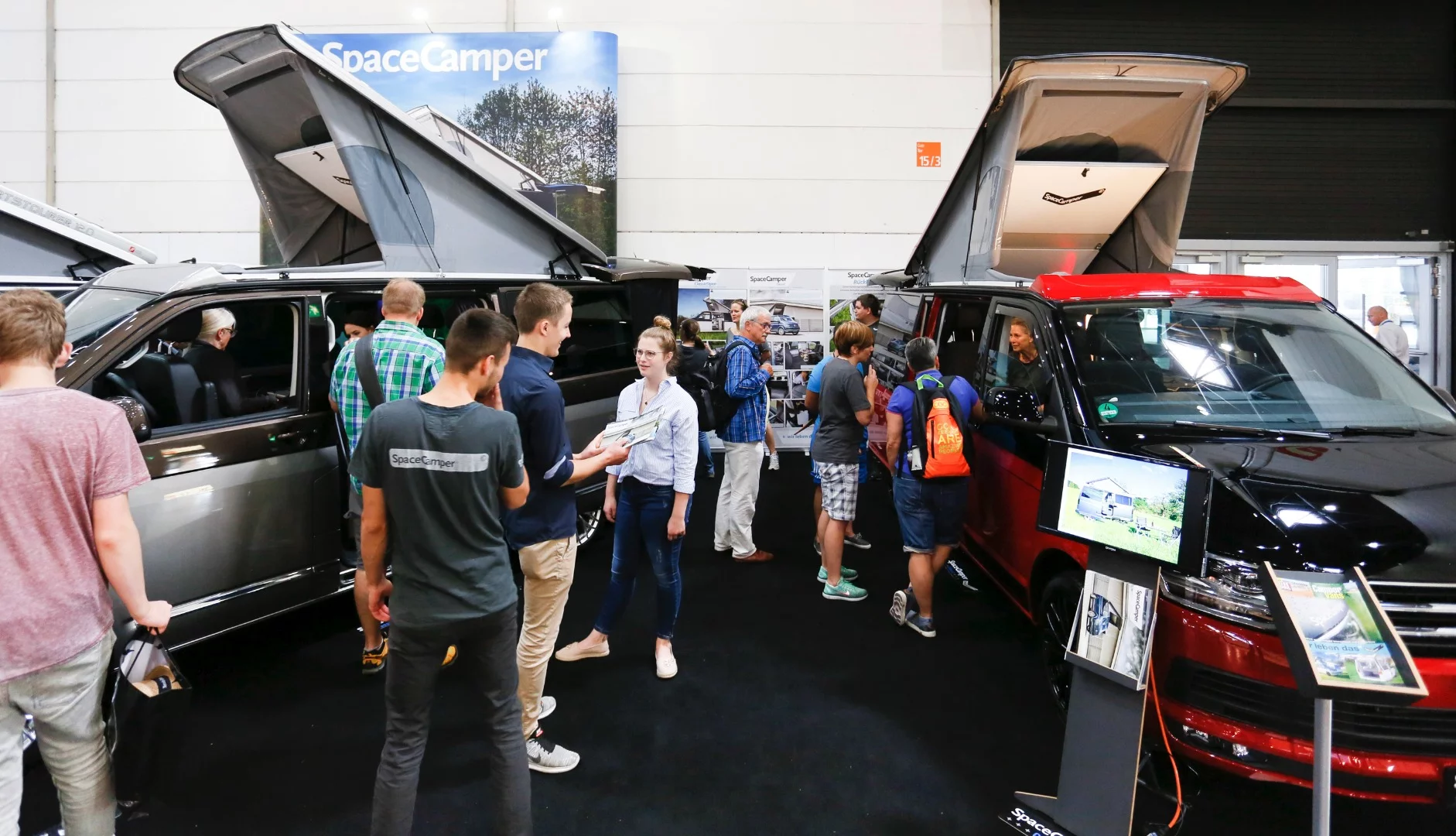 SpaceCamper at the 2017 Düsseldorf Caravan Salon