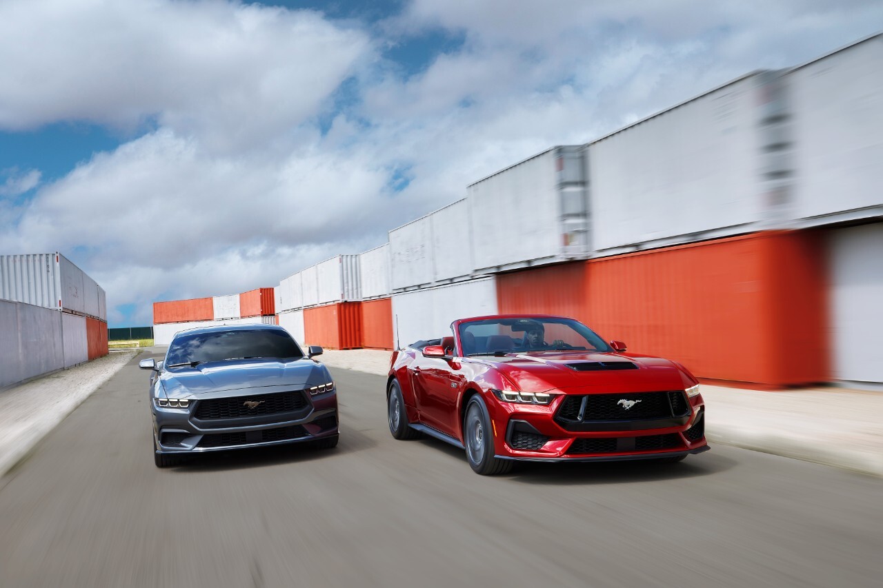 New Ford Mustang goes sideways with Unreal digital & electro drifting