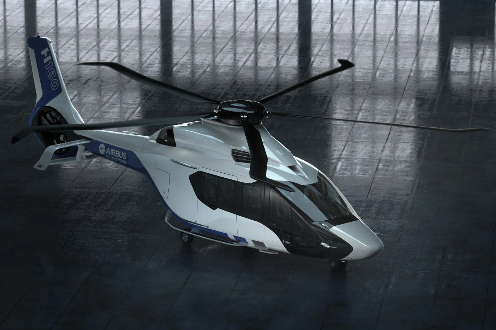 The new Airbus H160 medium-lift helicopter