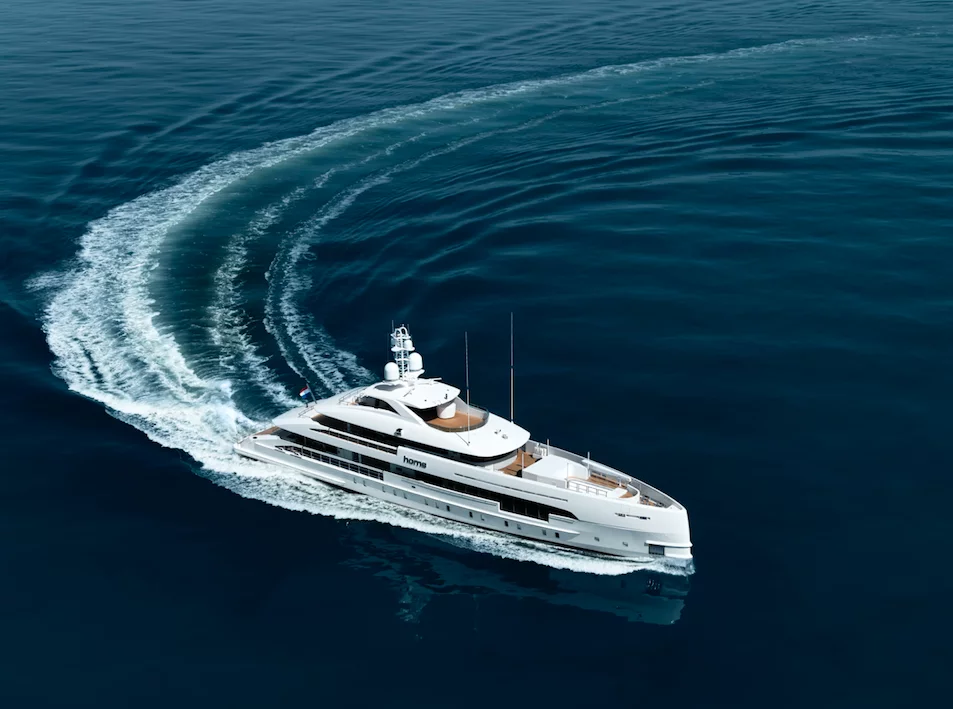 Heesen has fitted a hybrid powertrain to the Home