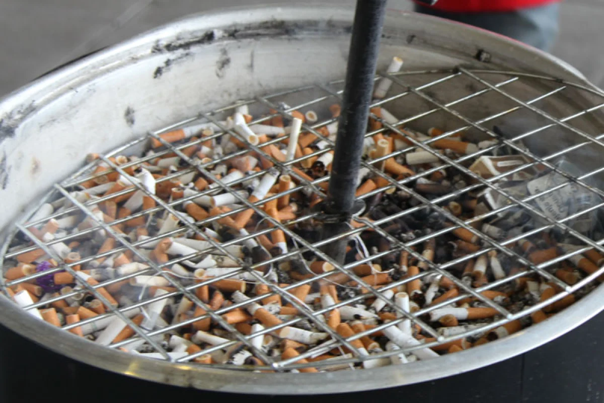 Cigarette butts contain chemicals that may keep steel from rusting
