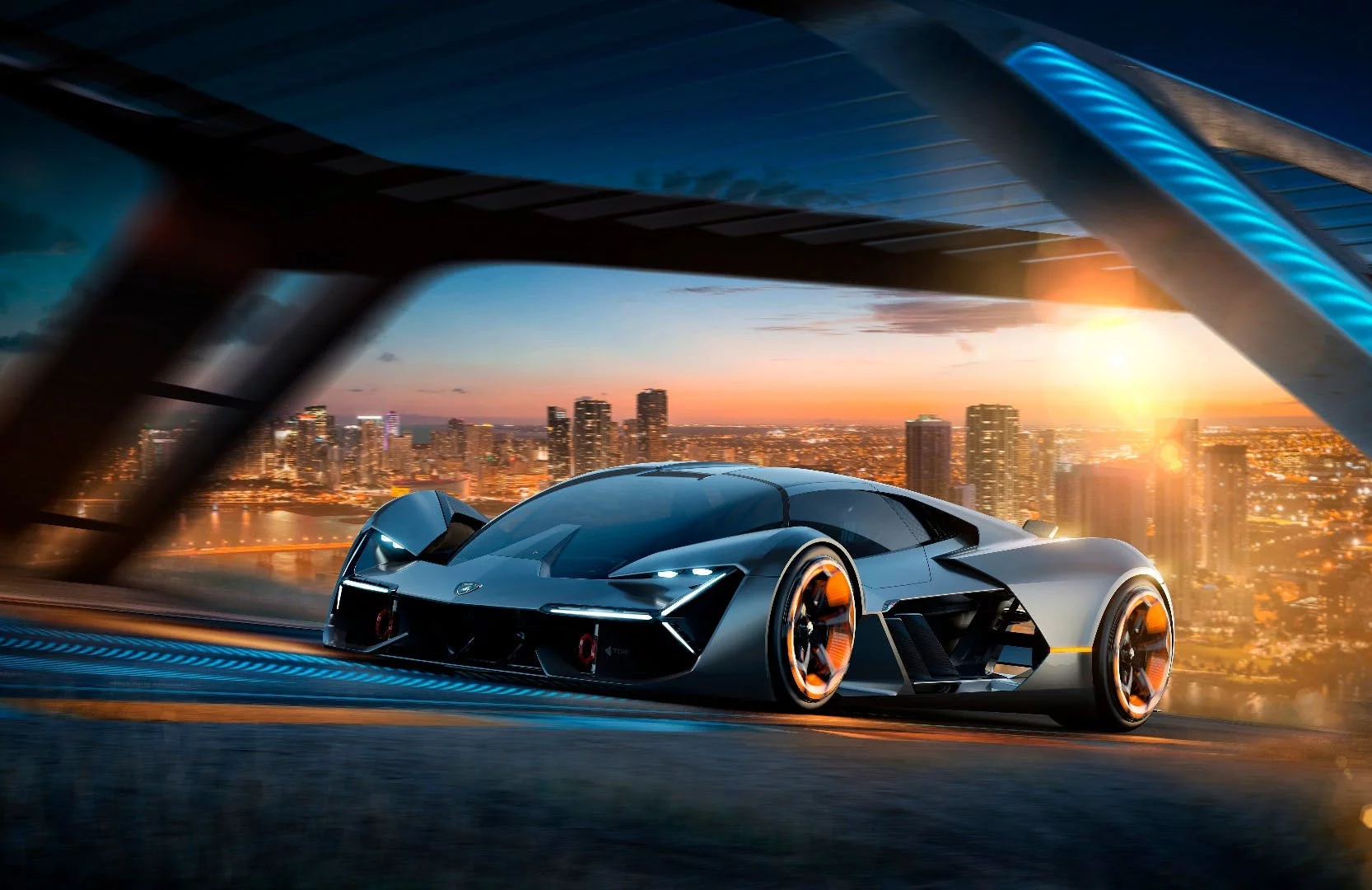 Lamborghini and MIT are exploring material technologies for the Terzo Millennio, including self-healing body panels