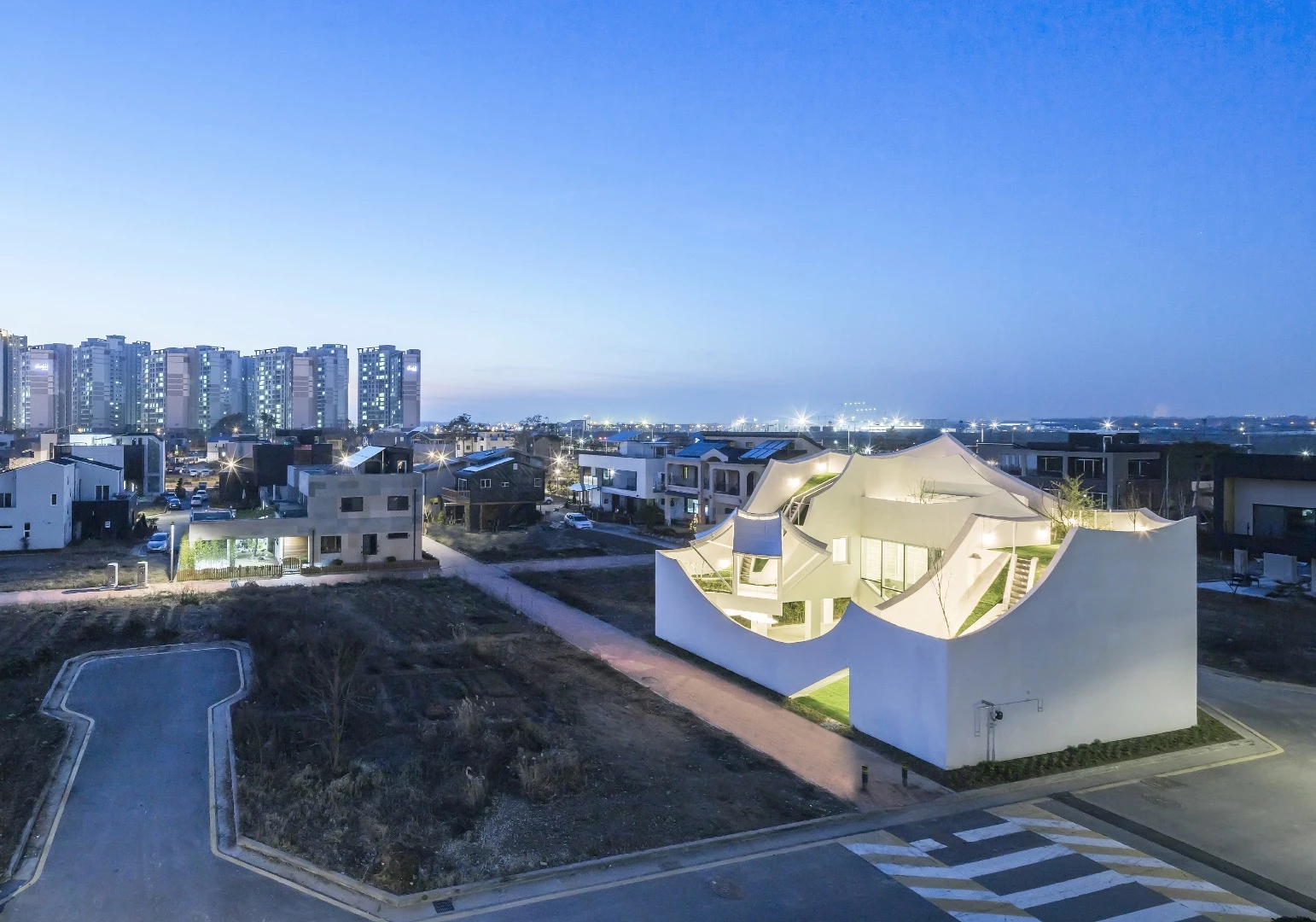 The Flying House serves as home to a young family