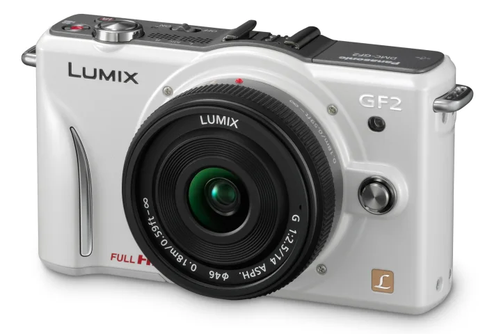 Panasonic's newest addition to its LUMIX Micro Four Thirds camera range - the DMC-GF2 - squeezes a host of new features into a frame that's a good deal lighter and smaller than its predecessor