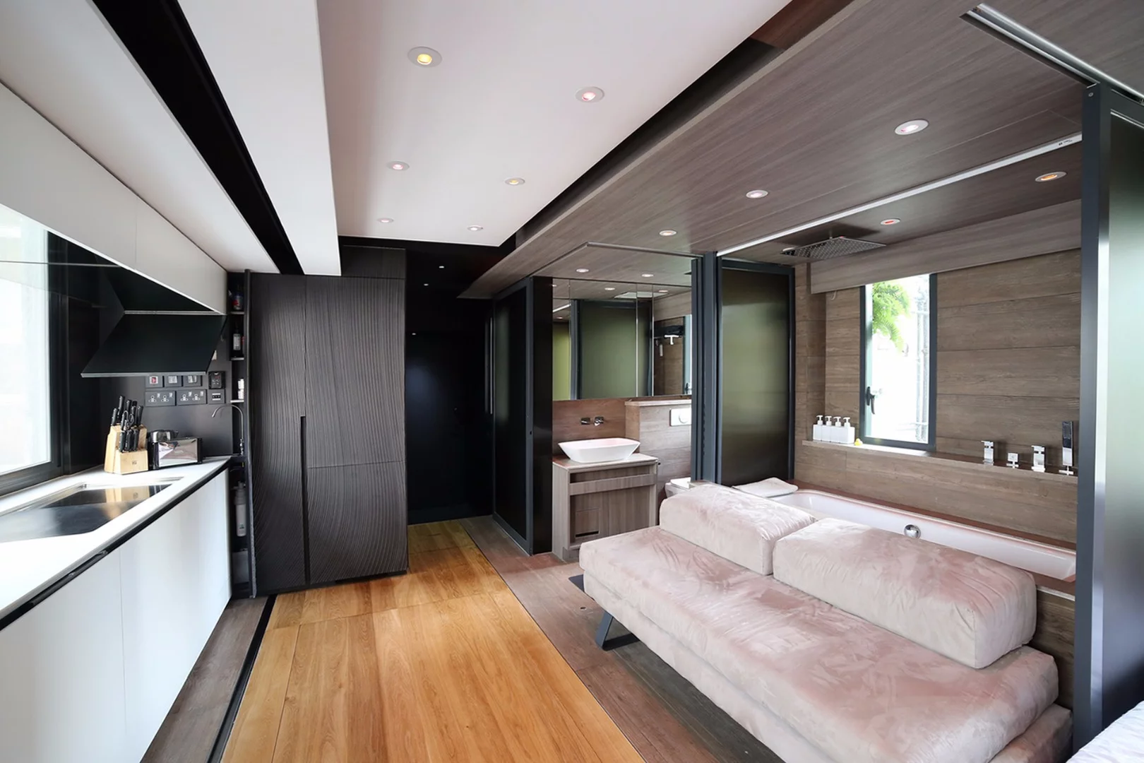 The Small Home Smart Home hides facilities when they are not in use