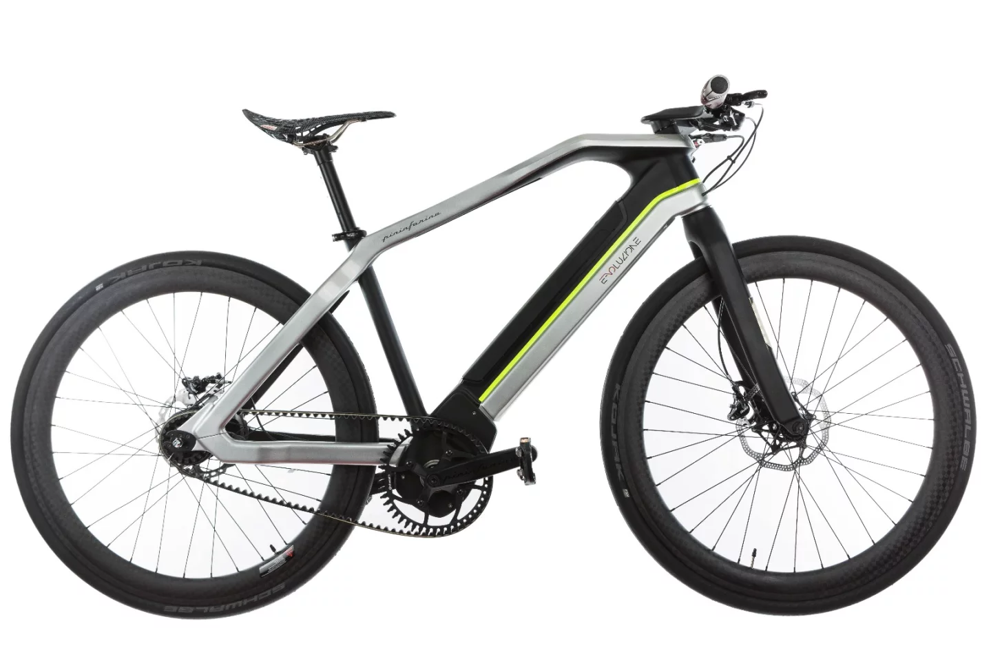 Pininfarina designed the Evoluzione with help from the e-bike experts at Diavelo