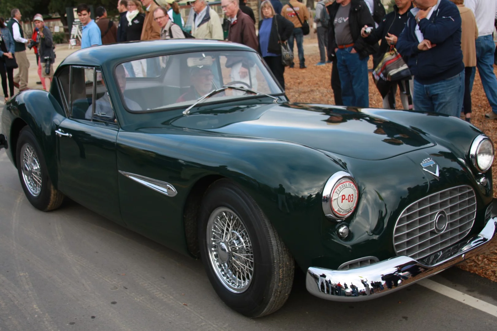 Cunninghams were one of the featured marques at Pebble Beach