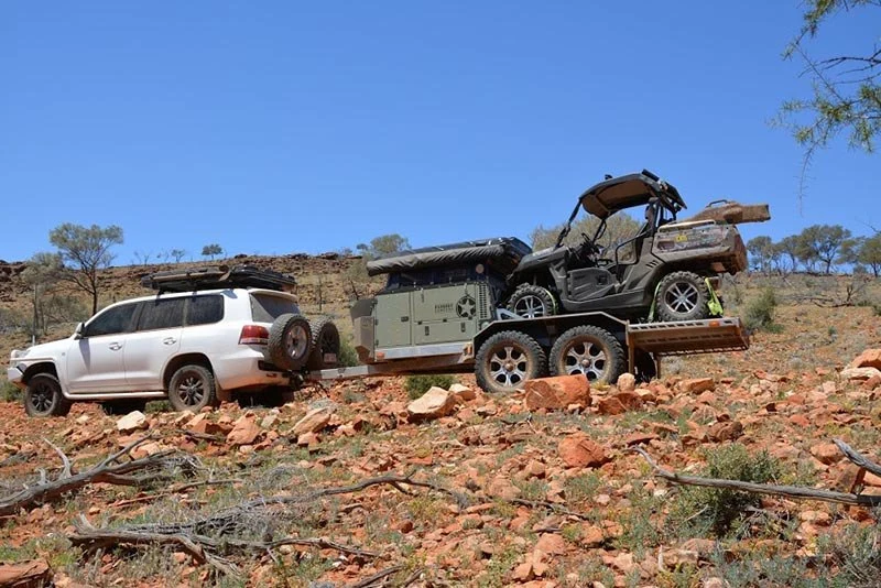 The Australian-designed Patriot Toy Hauler 610 carries toys and sleeps players