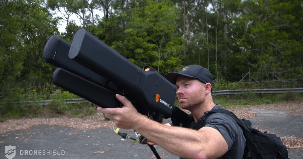 First anti-drone gun on its way to fight terrorism in the Middle East