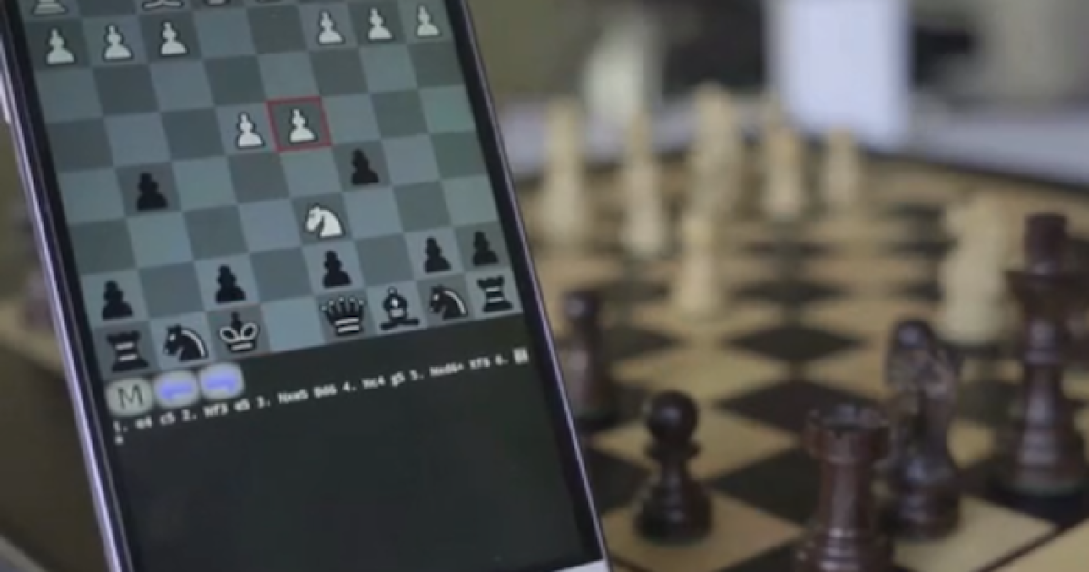 AIenabled chess set moves virtual opponents on a real board