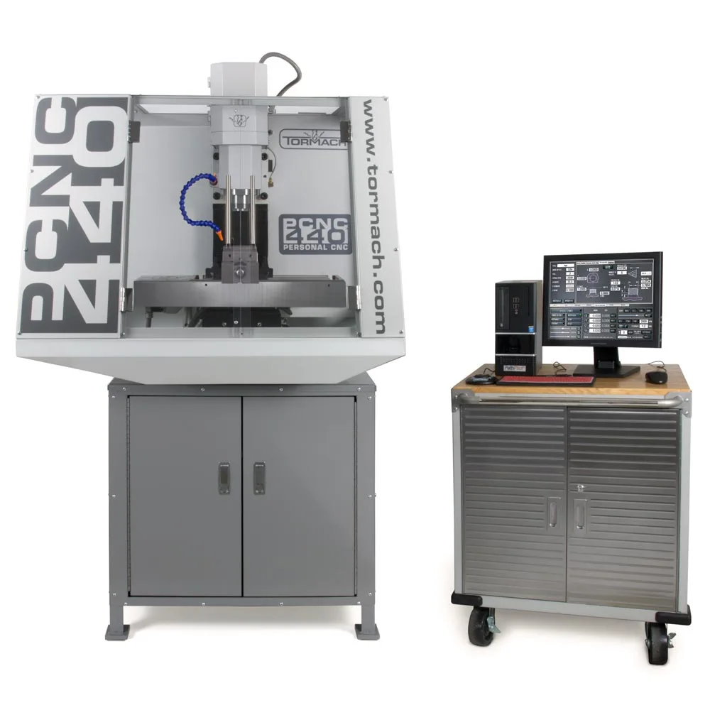 The PCNC 440 is small in stature, but has the some of the same capabilities as its larger, more industrial cousins