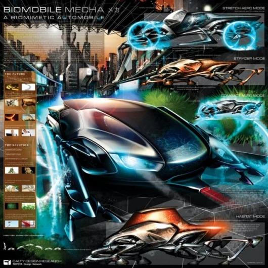 Toyota's Biomobile Mecha