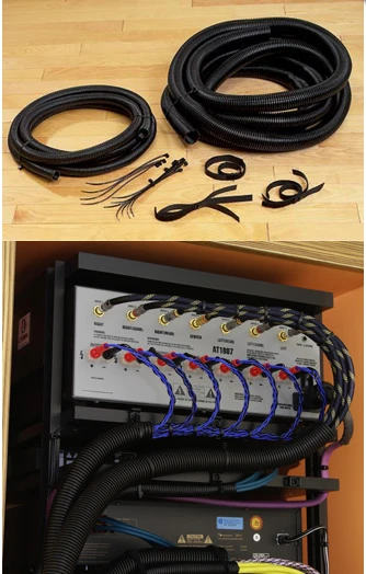 The cable management kit option