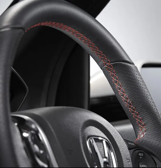 The S660 Concept Edition has red steering wheel stitching