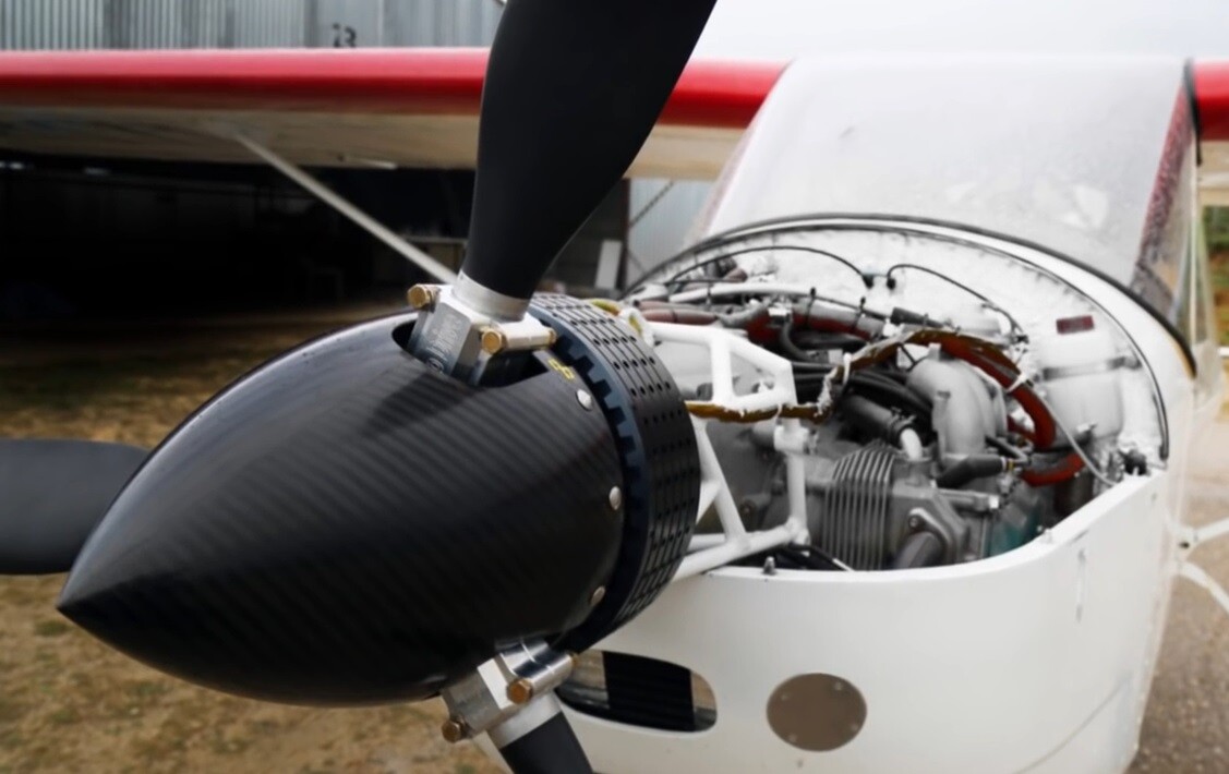Retrofittable electric engine adds power and safety to light aircraft