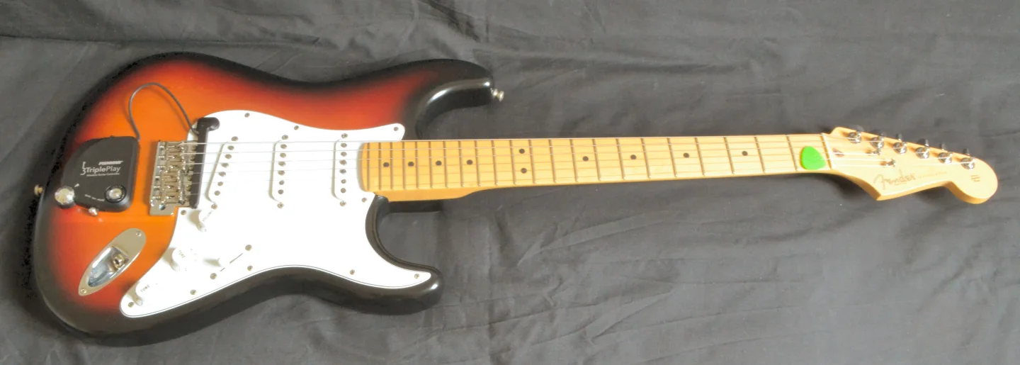 Fishman seems to have put a great deal of thought into mounting the controller and pickup to a guitar (Photo: Paul Ridden/Gizmag)