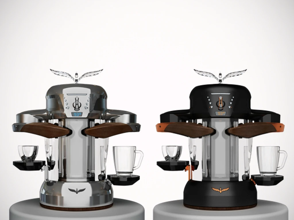 "La Fenice" makes both traditional Italian espresso and American filter coffee and uses up to 80 percent less energy than most other coffee machines