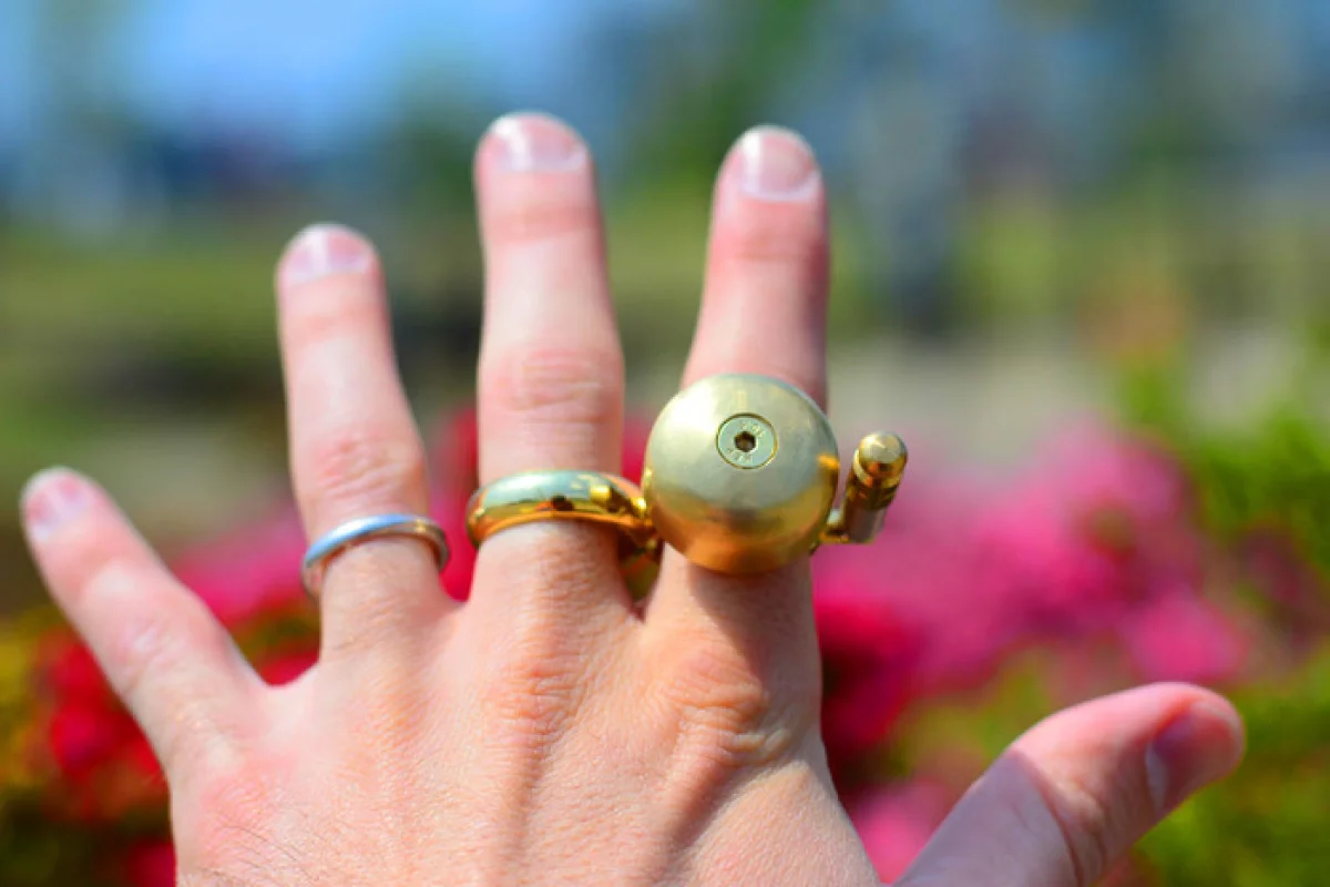 The Runbell is designed to let runners alert walkers to their presence, without having to yell