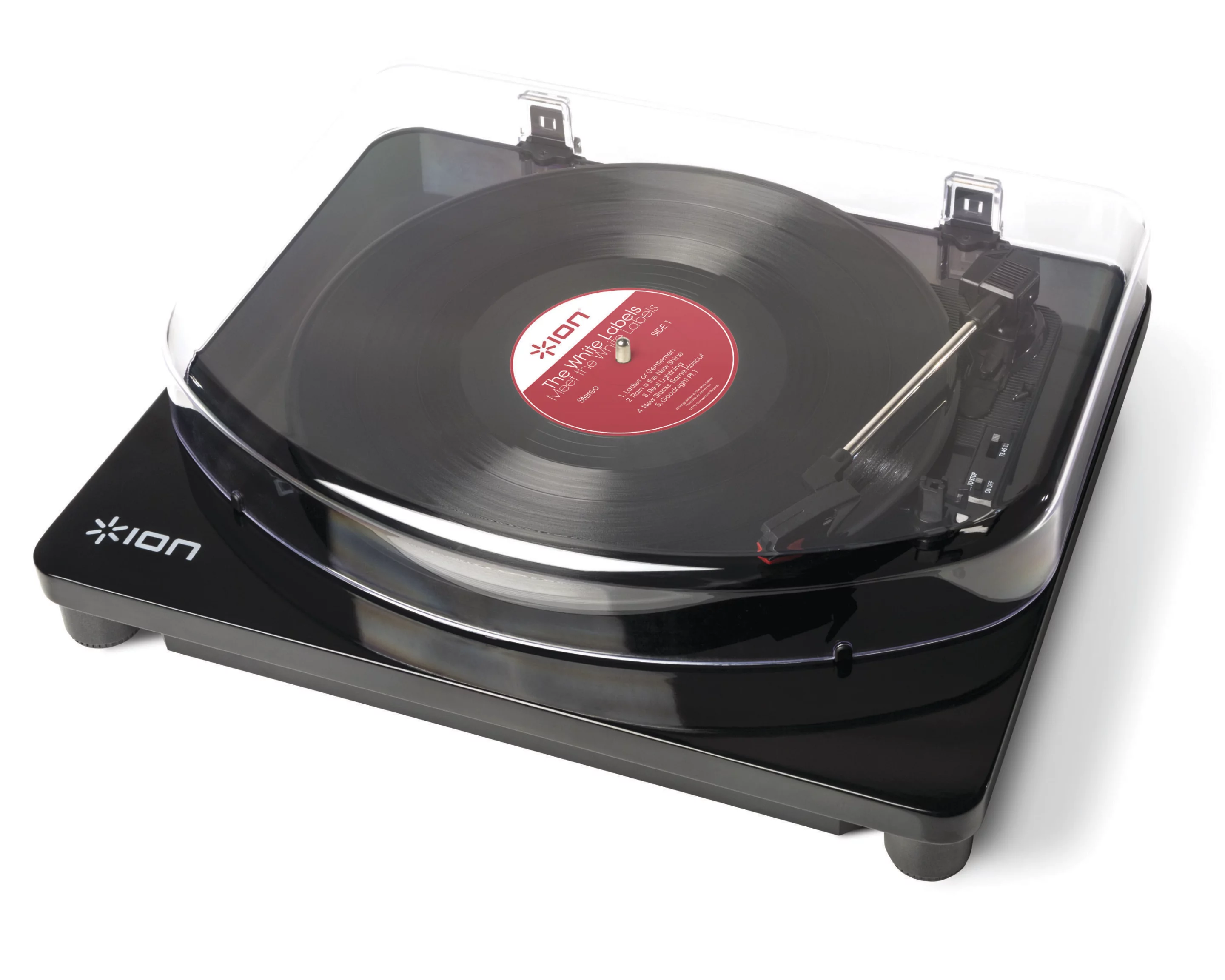 The Ion Air LP features a USB port for connecting the turntable to a PC or Mac for the conversion of analog albums and singles into digital files