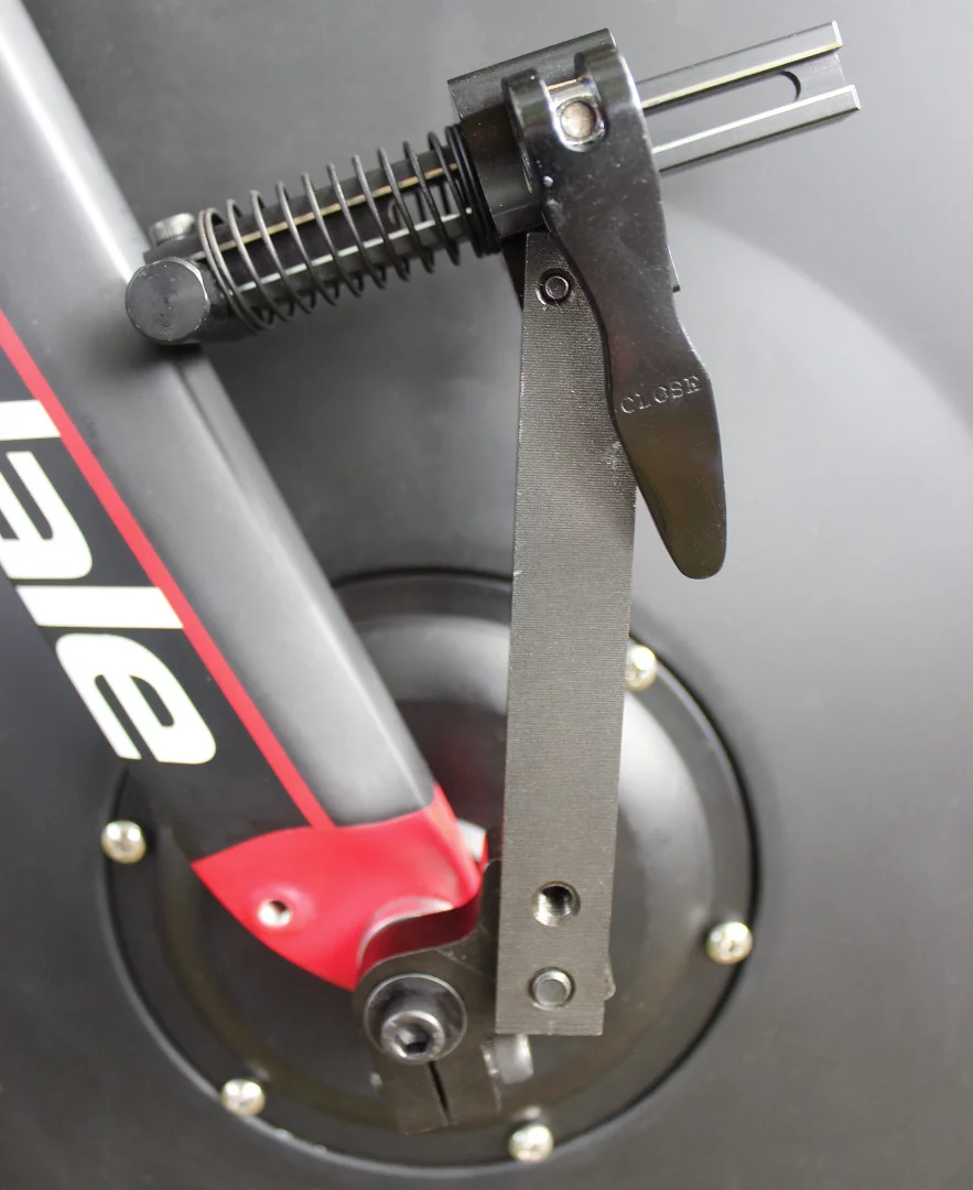 The Electron Wheel's torsion arm – this particular one was put together for our review