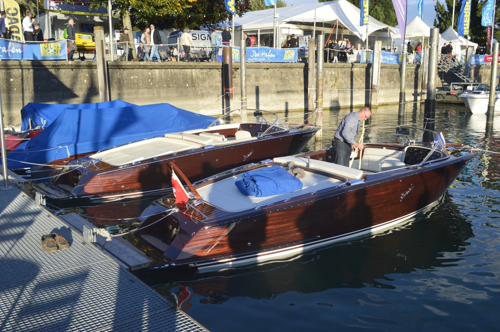 The Interboot 2015 harbor