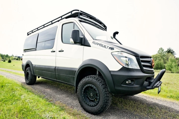 The Swiss Army Sprinter definitely looks ready to venture way off the beaten path