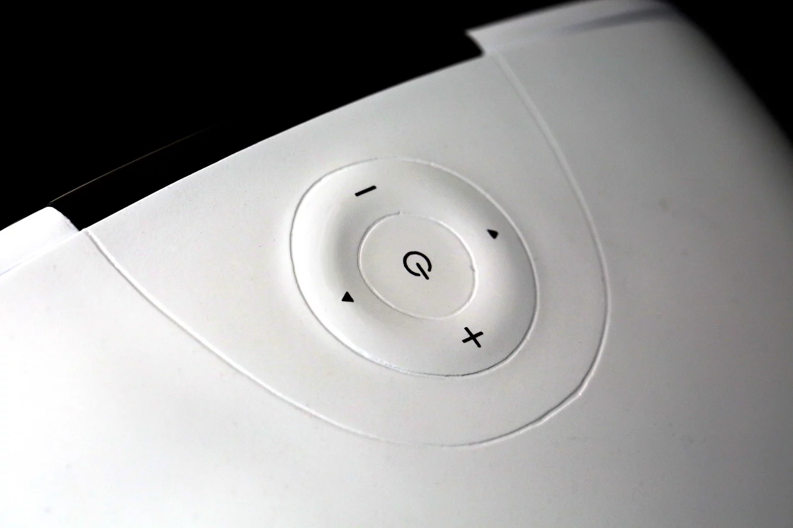 A close-up of Buddy's control unit