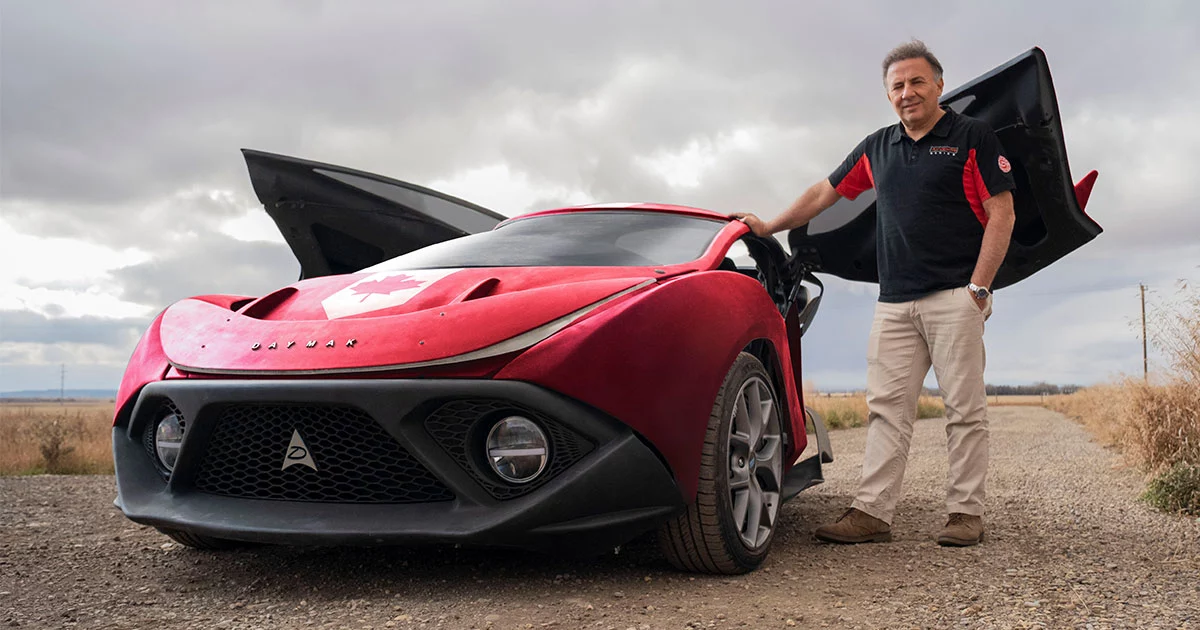 The Spiritus is a two-seater that Daymak plans to offer in two very different specs