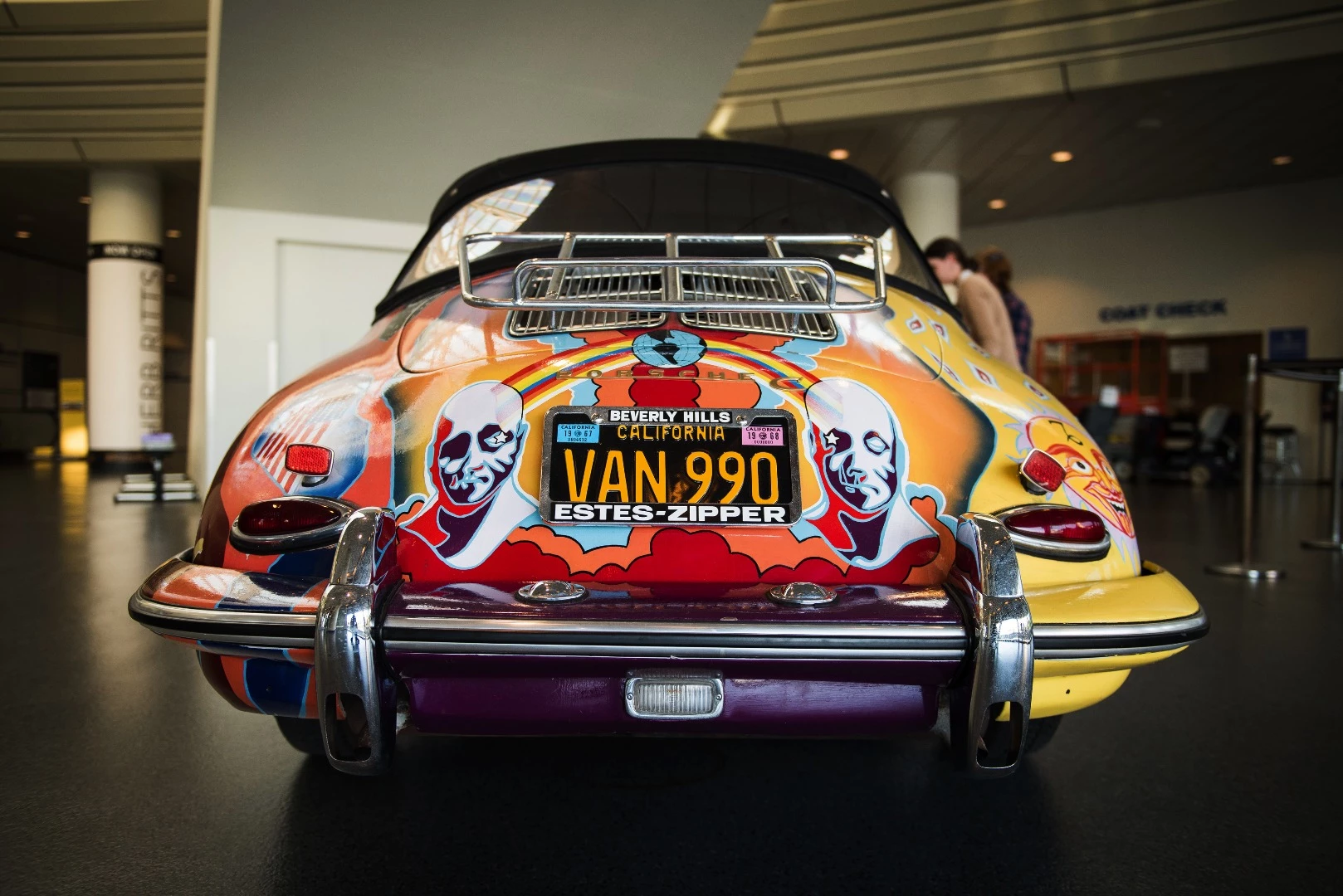 RM-Sotheby's has yet to put an estimate on Janis Joplin’s 1964 Porsche 356 C 1600 SC Cabriolet, and may not do so as it could quite possibly go the same way as the Lennon Roller which Sotheby's sold for ten times it's estimate in 1985. This car is a landmark piece of cultural memorabilia, as original and distinctive as it's owner.