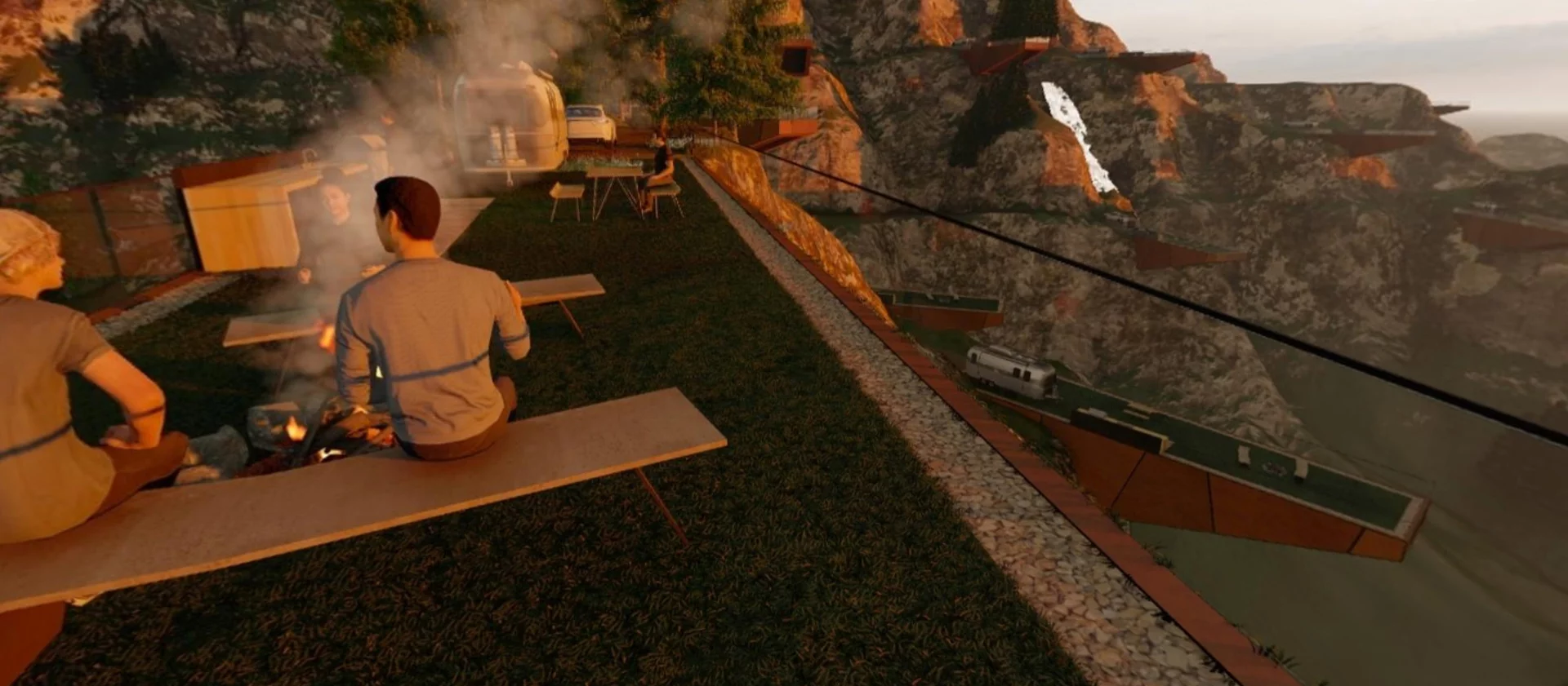 The mountain campground might just be the most dramatic of the series