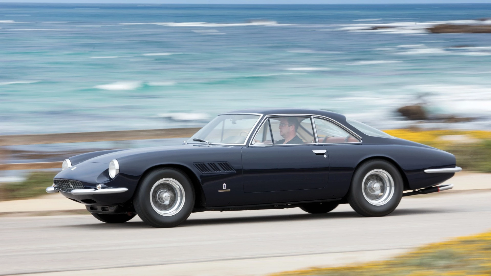 Unveiled at the 1964 Geneva Auto Salon, the 500 Superfast was the last in a series of ultra-exclusive Ferrari road cars, built in limited numbers (36 only) for the world's elite. Owners of the 171 mph (275 km/h) 500 Superfast included Shah Reza Pahlevi of Iran, Barbara Hutton, and Peter Sellers. The car pictured above was purchased new by Prince Sadruddin Aga Khan, and recently sold at auction for $3,025,000.