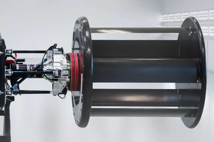 Voith-Schneider CycloRotors are capable of vectoring thrust nearly instantly in 360 degrees, while rotating at a constant rate