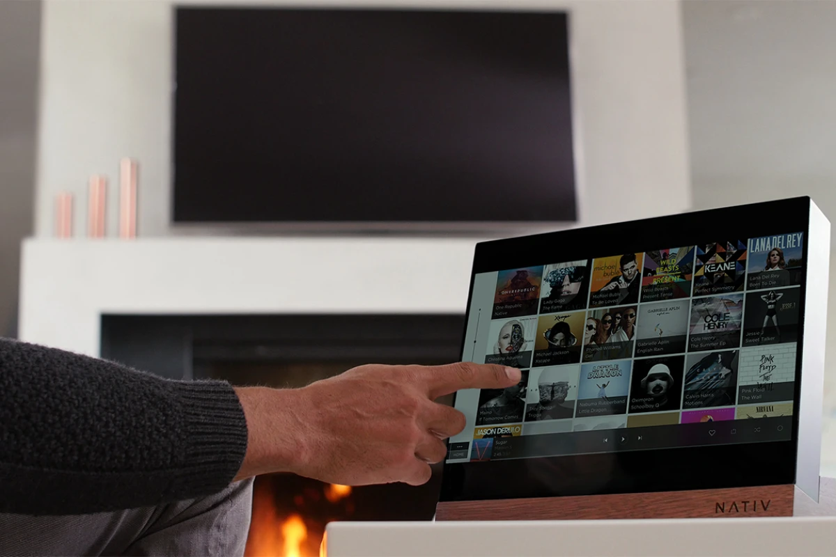 With its 11.6 in IPS LCD touchscreen, built-in hard disk drives (up to 4 TB), and series of inputs, the Nativ Sound Vita comes across more like a combination tablet and audio command center