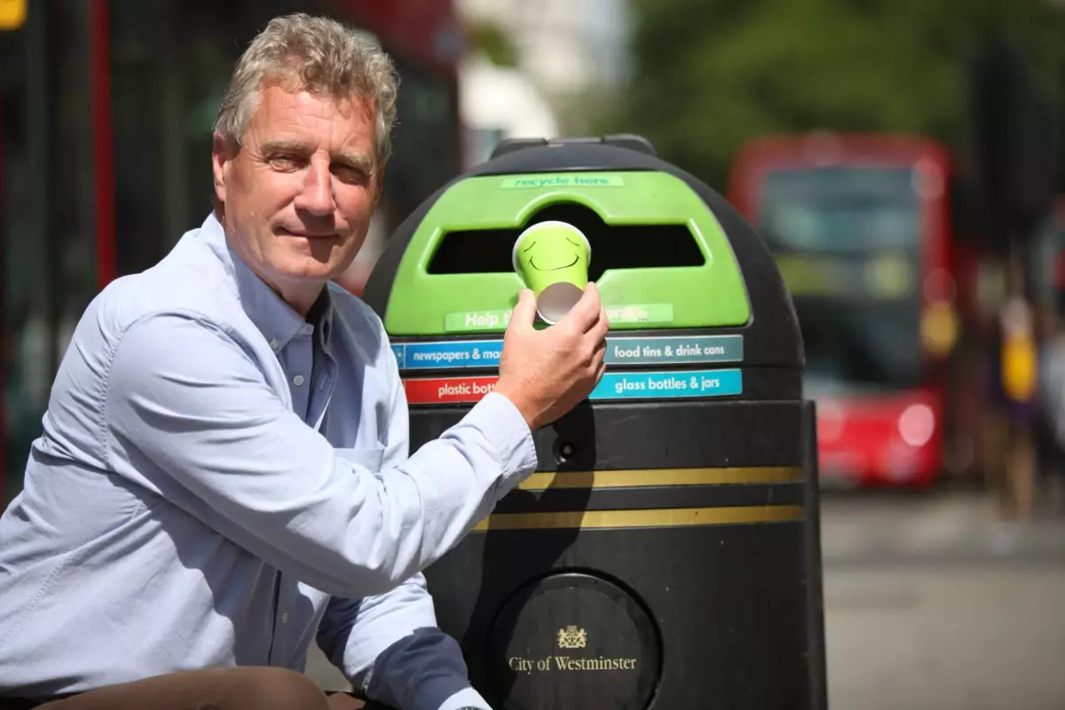 Martin Myerscough believes that little changes in the way coffee cups are produced could avoid huge amounts of waste