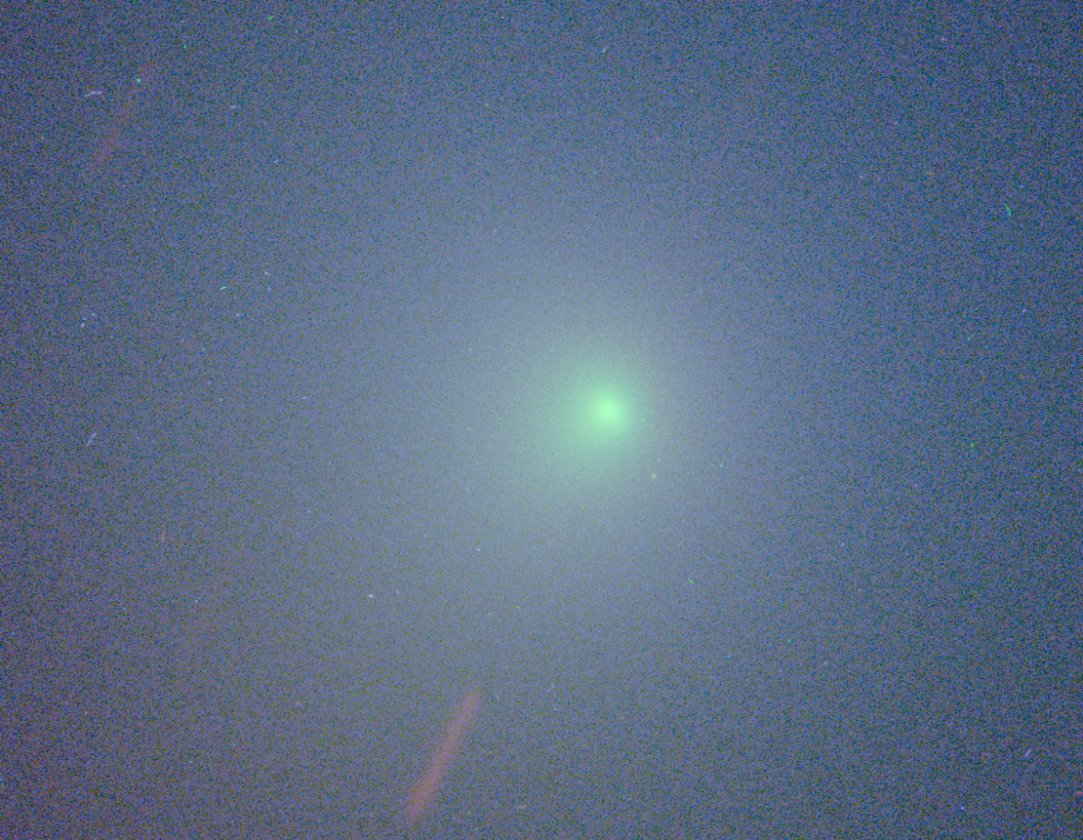 Comet 46P/Wirtanen, as seen by the Faulkes Telescope North, located in Hawaii on December 9, 2018