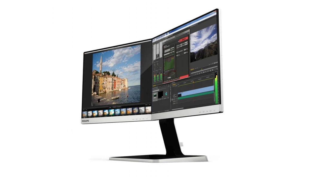 Philips Two-in-One display combines two 19-inch monitors
