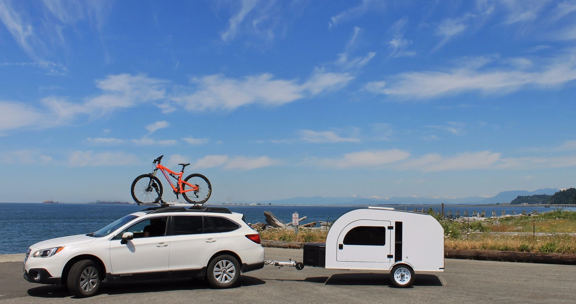 The Droplet offers a small, light footprint for easy towing