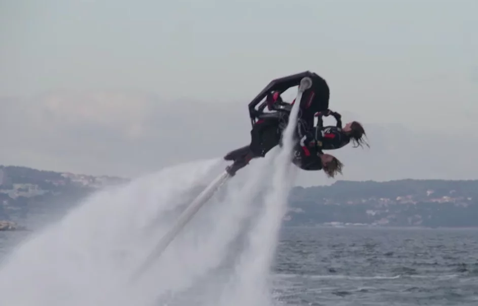 Zapata Flyride: we love the idea of the barrel roll button