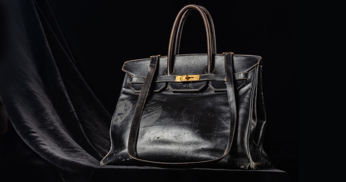Hermes Birkin handbag sets  million auction record